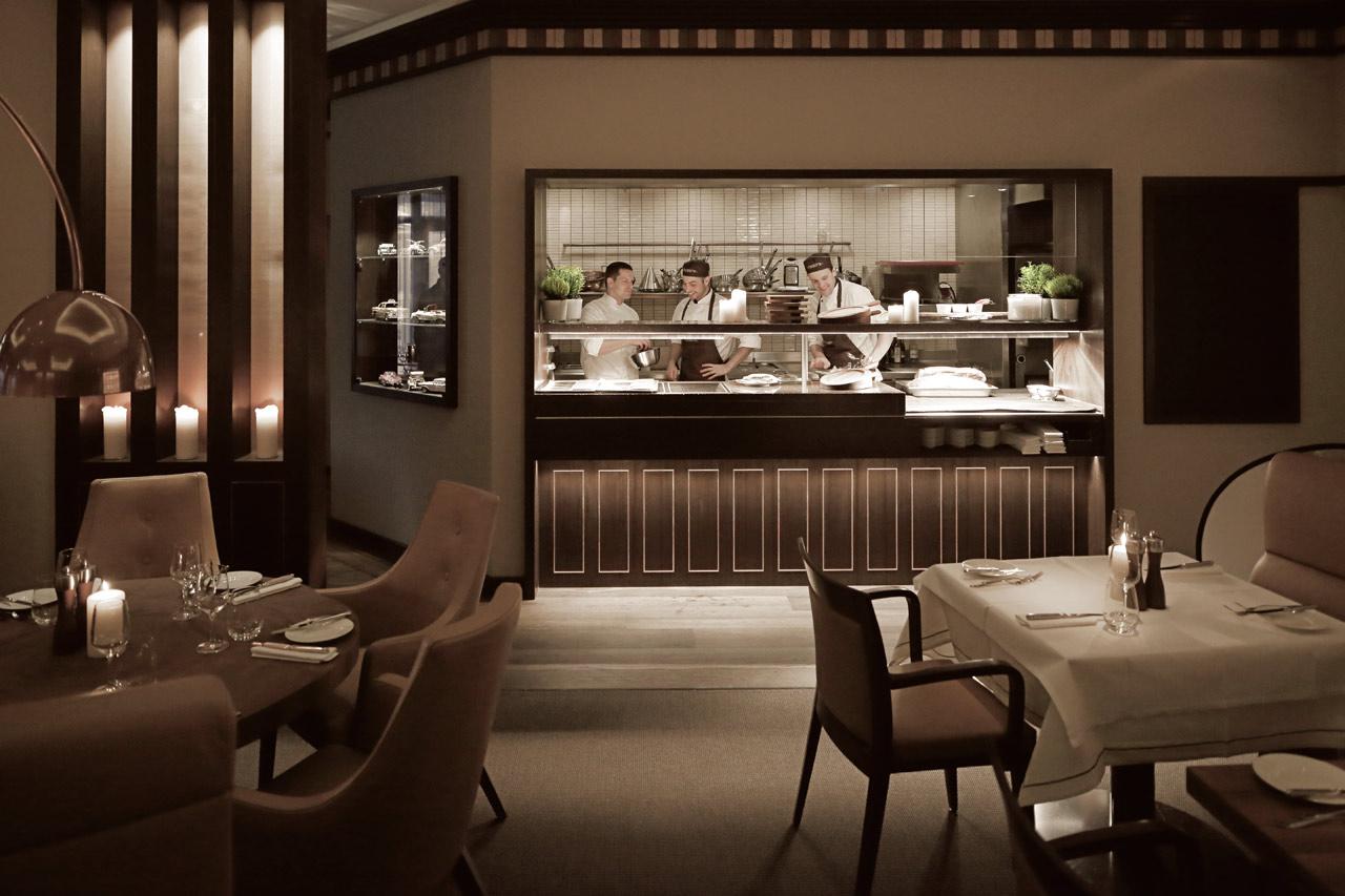 Grand Elysee Hamburk Exteriér fotografie The interior of the restaurant